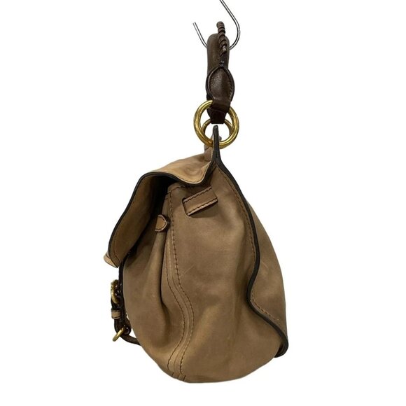 miumiu - Brown Dark Brown Leather Handbag - Picture 2 of 11